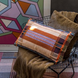 CUSHION VIVARAISE LIWEN CAFE 40X65 100% POLYESTER 2