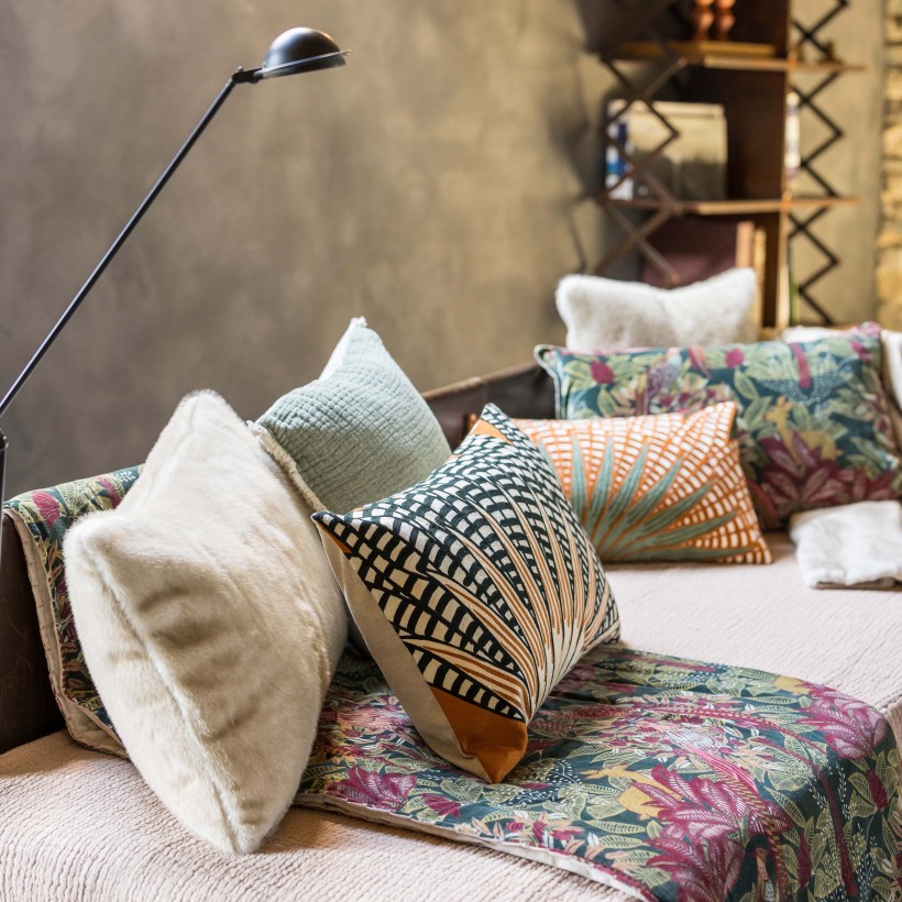 CUSHION VIVARAISE LIWEN NATUREL 45X45...