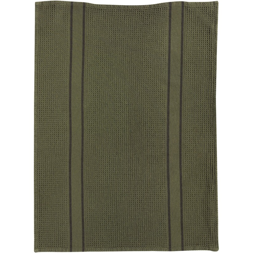 KITCHEN TOWEL WINKLER LARS OLIVE 50X70 70%RECYCLED COTTON 30%RECYCLED POLYESTER