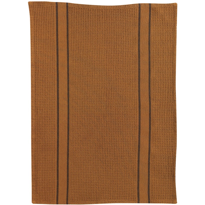 KITCHEN TOWEL WINKLER LARS CARAMEL 50X70 70%RECYCLED COTTON 30%RECYCLED POLYESTER