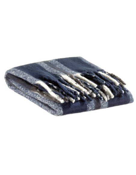 THROW VIVARAISE ISABEL RAYE MARINE 130X160 100% RECYCLED POLYESTER