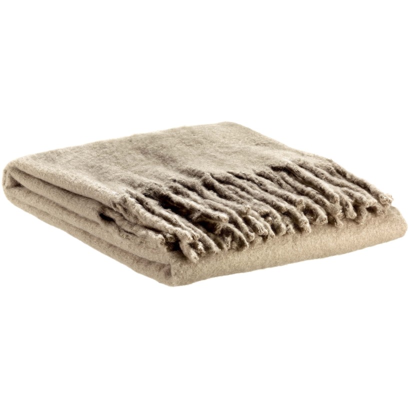 THROW VIVARAISE ISABEL UNI NUAGE 130X160 100% RECYCLED POLYESTER