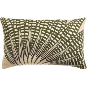 ΜΑΞΙΛΑΡΙ VIVARAISE EWAN LIN 30X50 BRODE CUSHION 100% ΒΑΜΒΑΚΙ