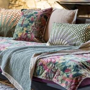 ΜΑΞΙΛΑΡΙ VIVARAISE EWAN LIN 30X50 BRODE CUSHION 100% ΒΑΜΒΑΚΙ 2