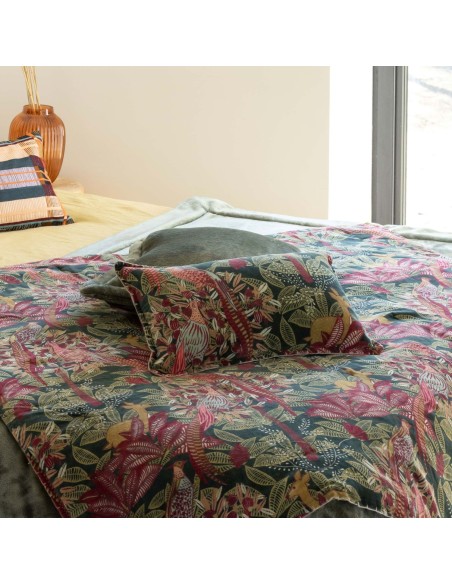 CUSHION VIVARAISE EWAN MULTICO 40X65 100% COTTON