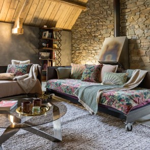 SOFA RUNNER VIVARAISE EWAN MULTICO 85X200 100%COTTON 2