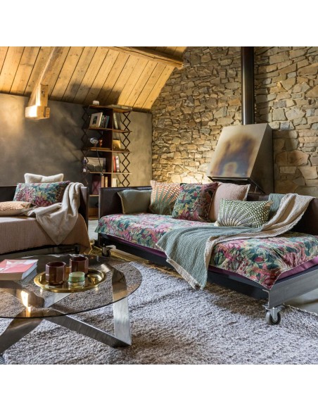 ΑΝΩΣΤΡΩΜΑ ΚΑΝΑΠΕ VIVARAISE EWAN MULTICO 85X200 100% ΒΑΜΒΑΚΙ