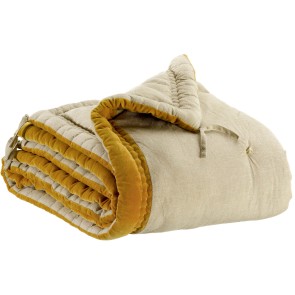SOFA RUNNER VIVARAISE ELISE CHAMBRAY MAIS 80X180 100% COTTON