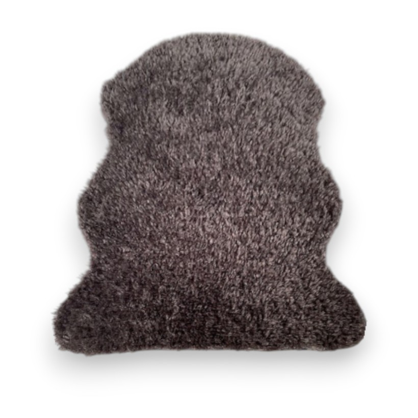 FUR MAT DECO CORDERITO CACAO 110Χ70... FUR MAT DECO CORDERITO CACAO 110Χ70...