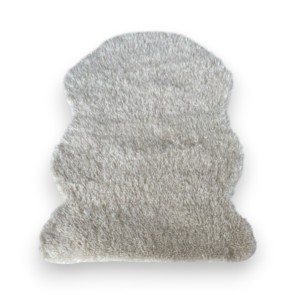 FUR MAT DECO CORDERITO CREAM 110Χ70 100%POLYESTER