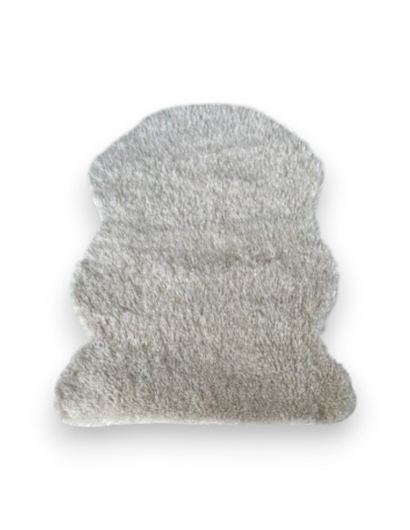 ΓΟΥΝΙΝΟ ΧΑΛΑΚΙ DECO CORDERITO CREAM 110Χ70 100%ΠΟΛΥΕΣΤΕΡ