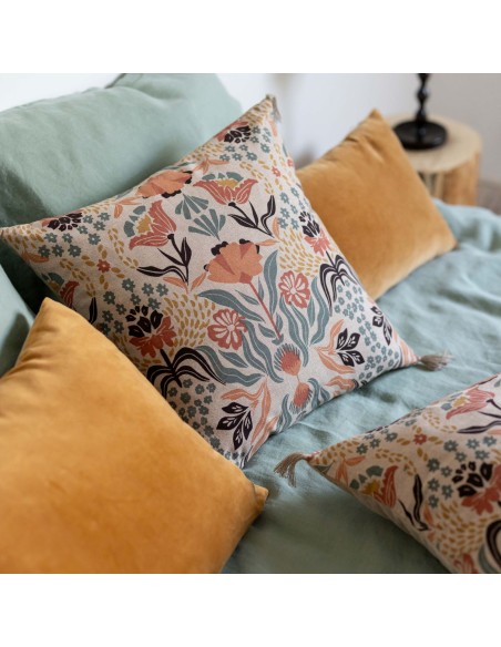 CUSHION VIVARAISE YOURI MULTICO 45X45 100%COTTON