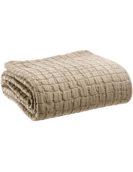 BED COVER VIVARAISE SWAMI MUSCADE 240X260 100% COTTON