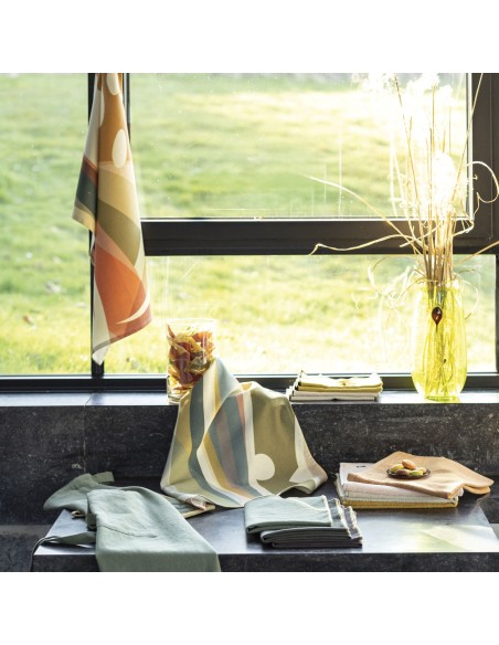 KITCHEN TOWEL WINKLER REVAO MULTI 50X70 100% COTTON