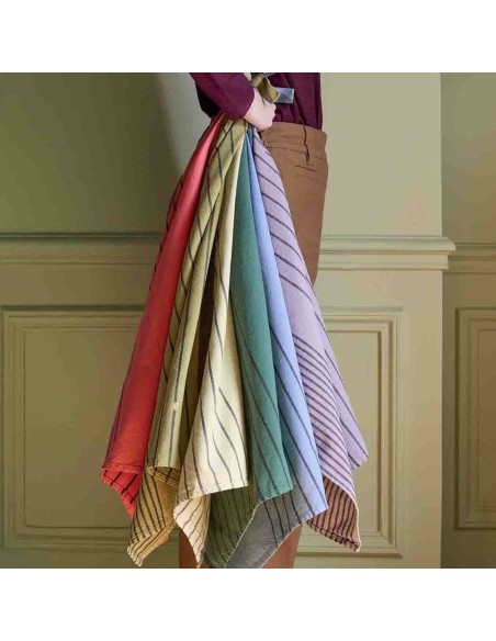 ΠΕΤΣΕΤΑ ΚΟΥΖΙΝΑΣ LA CERISE PIERO LAVANDE 70X50  100%ΟΡΓΑΝΙΚΟ ΒΑΜΒΑΚΙ