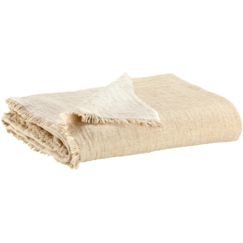 THROW VIVARAISE BRUNA IVOIRE 130X180... THROW VIVARAISE BRUNA IVOIRE 130X180...