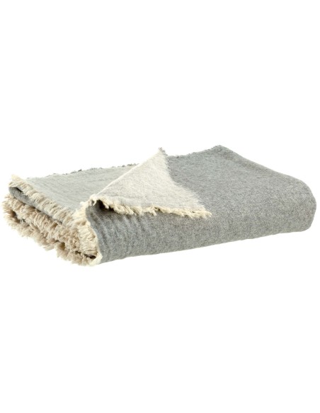 THROW VIVARAISE BRUNA PERLE 130X180 20%WOOL 50%ACRYLIC 30%POLYESTER