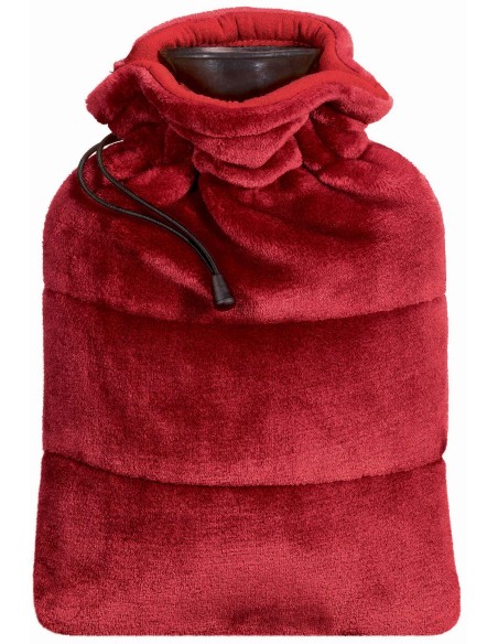 HOT WATER BOTTLE TENDER RUBIS 23x33 100% POLYESTER