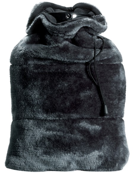 HOT WATER BOTTLE TENDER CENDRE 23x33 100% POLYESTER