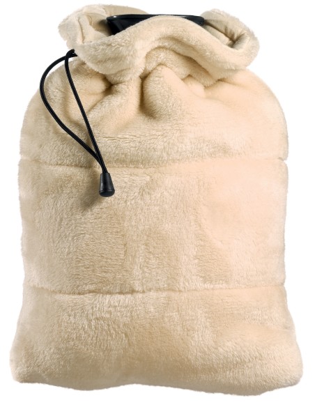 HOT WATER BOTTLE TENDER CREME 23x33 100% POLYESTER