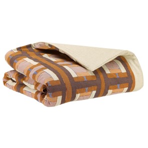 THROW VIVARAISE TAHO VERT DE GRIS 135X200 55% RECYCLED...