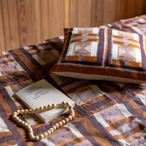 THROW VIVARAISE TAHO VERT DE GRIS 135X200 55% RECYCLED... 2