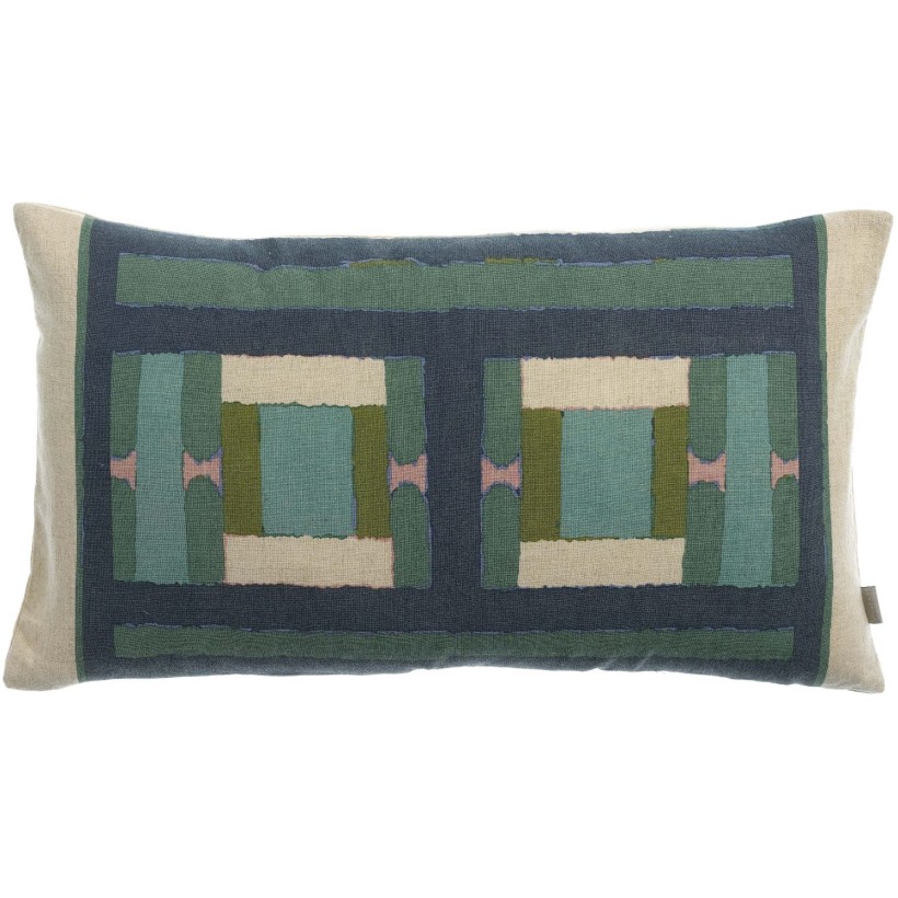 CUSHION VIVARAISE TAHO VERT DE GRIS...