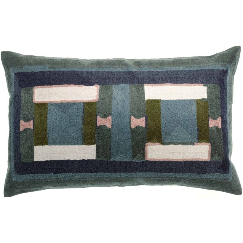 CUSHION VIVARAISE TAHO VERT DE GRIS...