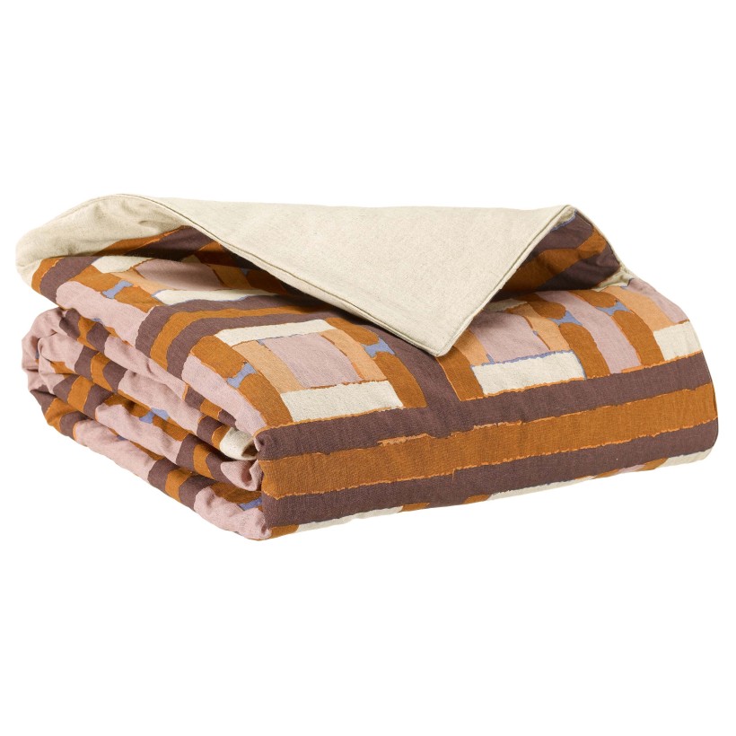 SOFA RUNNER VIVARAISE TAHO CUIVRE...