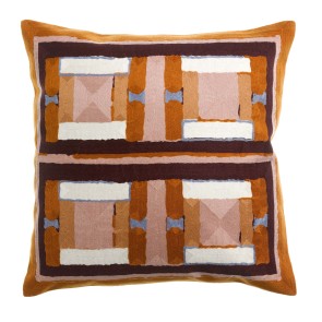 CUSHION VIVARAISE TAHO CUIVRE 45X45 100% COTTON