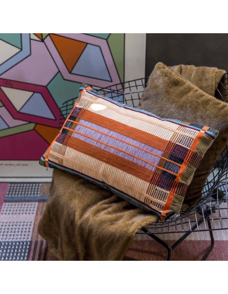 CUSHION VIVARAISE KAEL MULTICO 40X65 100%COTTON