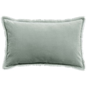 CUSHION VIVARAISE FARA TITANE 30×50 100% VELVET COTTON