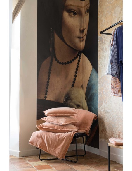 ΑΝΩΣΤΡΩΜΑ ΚΑΝΑΠΕ VIVARAISE FARA DRAGEE 85×200 100% ΒΑΜΒΑΚΕΡΟ ΒΕΛΟΥΔΟ