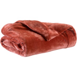 SOFA BLANKET VIVARAISE TENDER SIENNE 150×200 100% POLYESTER