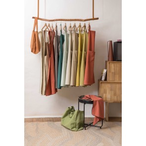 ΠΟΔΙΑ ΚΟΥΖΙΝΑΣ WINKLER ADA KAKI 72x85 100% ΒΑΜΒΑΚΙ 2