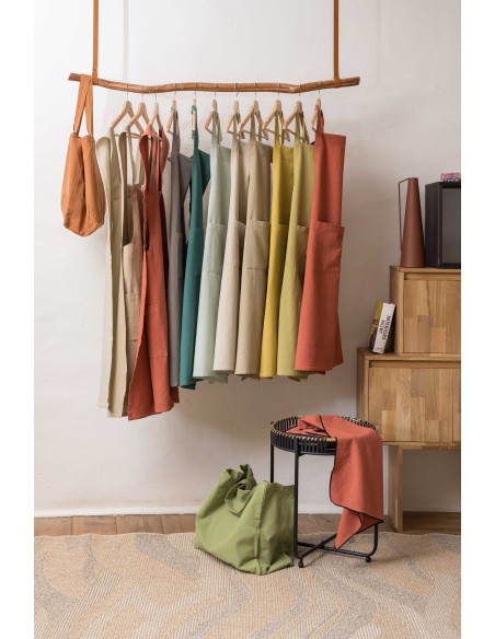 ΠΟΔΙΑ ΚΟΥΖΙΝΑΣ WINKLER ADA KAKI 72x85 100% ΒΑΜΒΑΚΙ