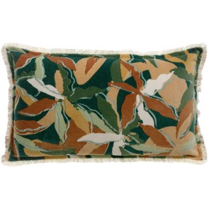 CUSHION VIVARAISE ALINA PETROLE 30x50 100%COTTON