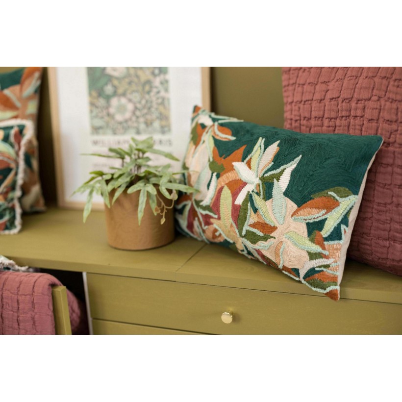 CUSHION VIVARAISE ALINA PETROLE 30x50...