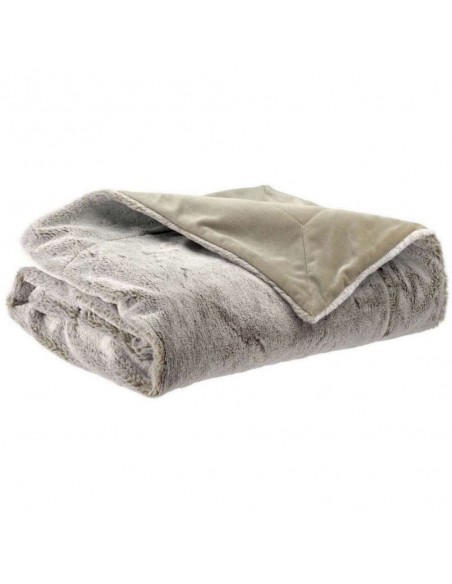 THROW KINTA VIVARAISE NATUREL 130×160 100%POLYESTER
