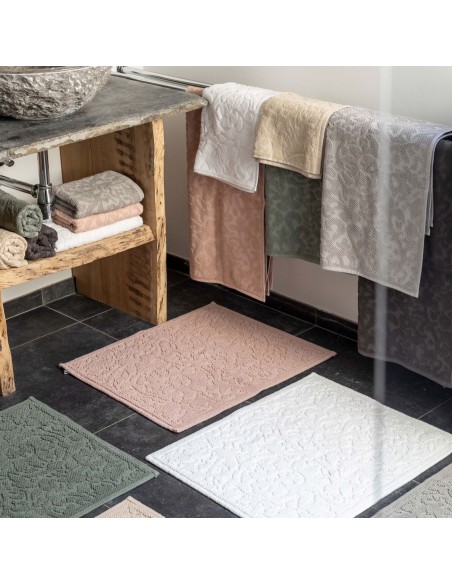 FACE TOWEL VIVARAISE GILDA CARBONE 50x100 100% COTTON