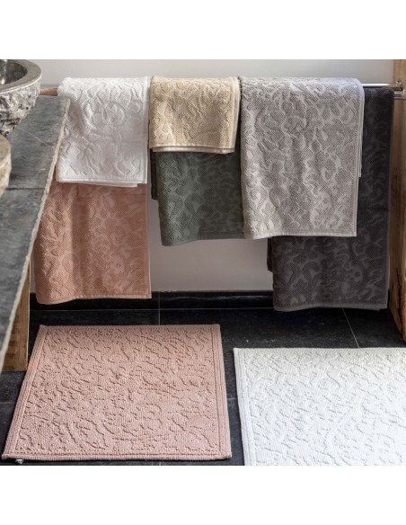 BODY TOWEL VIVARAISE GILDA CARBONE 70x130 100% COTTON