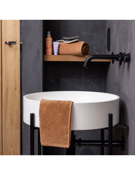 HAND TOWEL VIVARAISE BORA CANNELLE 30x50 100% COTTON