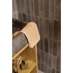 HAND TOWEL VIVARAISE BORA LATTE 30x50 100% COTTON 2