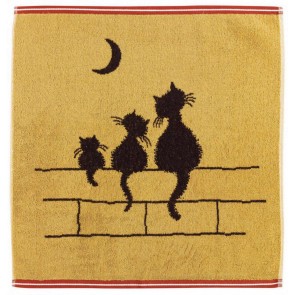KITCHEN TOWEL WINKLER DUBOUT CHATS REVEURS CURRY 50X50...