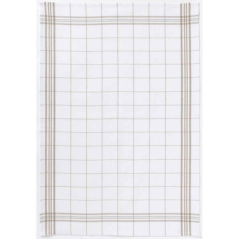 KITCHEN TOWEL WINKLER CARREAUX TAUPE...