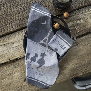 KITCHEN TOWEL WINKLER DUBOUT JACQUARD CHATS TOUR EIFFEL... 2