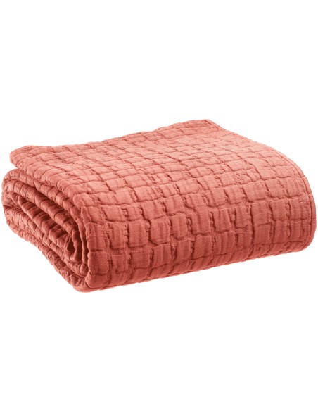 THROW VIVARAISE SWAMI PECHE 180X260 100% COTTON