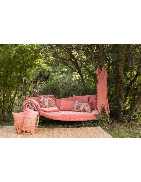 THROW VIVARAISE SWAMI PECHE 130X200 100% COTTON