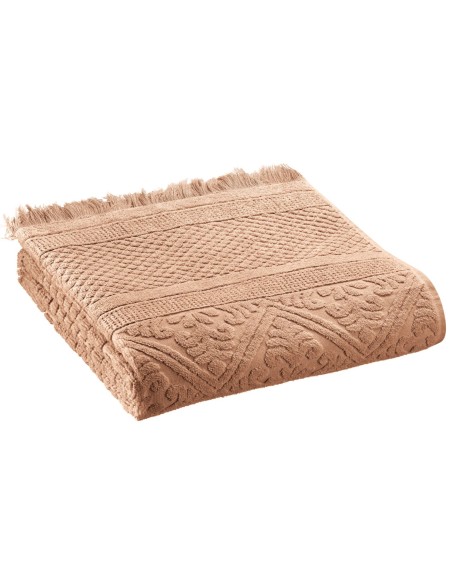 FACE TOWEL VIVARAISE ZOE NOISETTE 50x100 100% COTTON