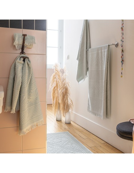 ΠΕΤΣΕΤΑ ΠΡΟΣΩΠΟΥ VIVARAISE ZOE NOISETTE 50x100 100% ΒΑΜΒΑΚΙ